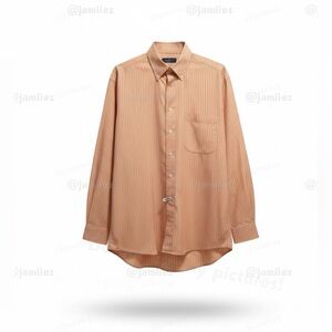 BURBERRY London Mens Striped Button Down Shirt M Vintage